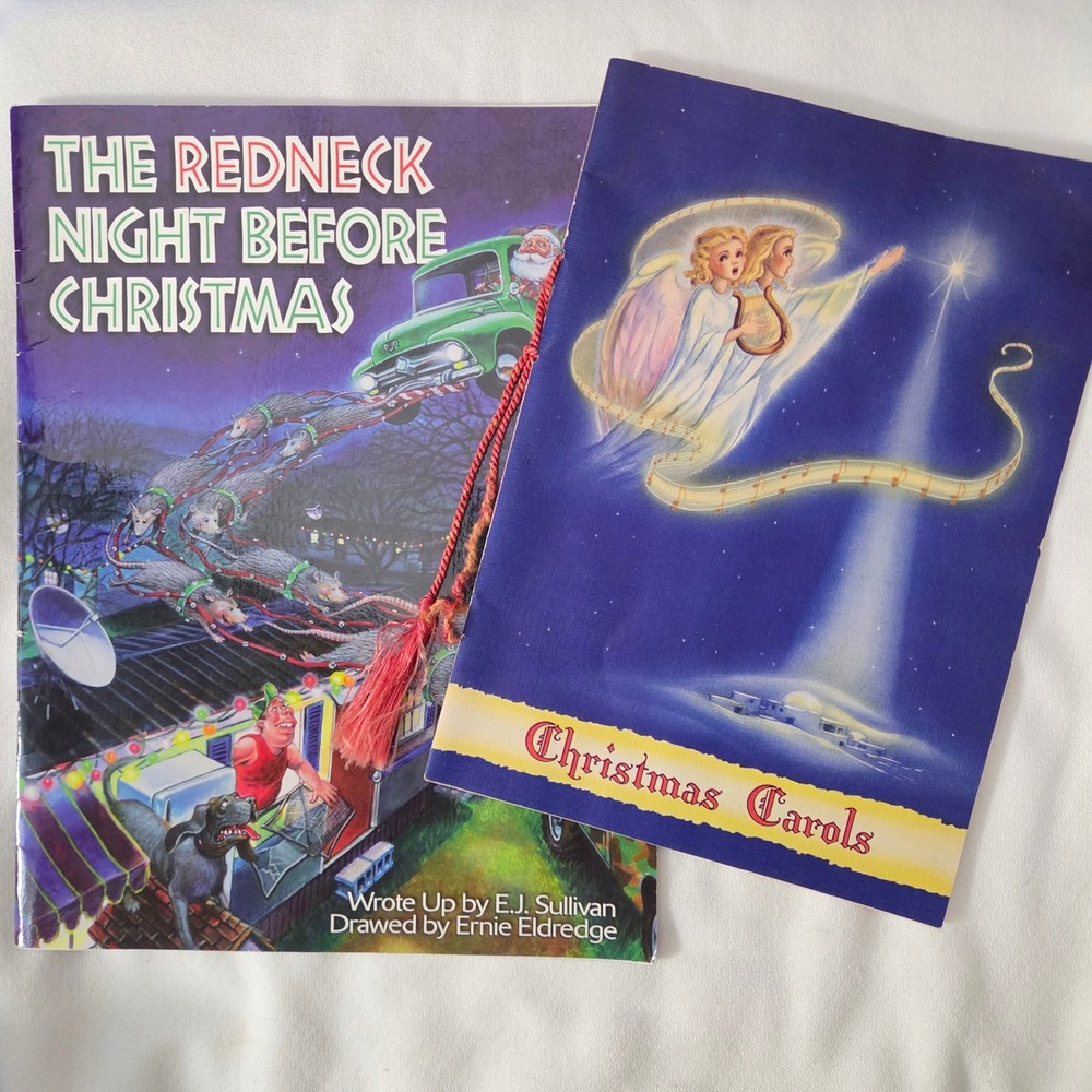 Sweetwater Press Redneck Night Before Christmas & 1945 Carol Book Bundle